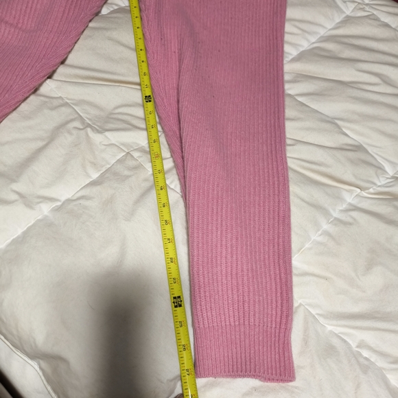 EUC Rag & Bone Pierce Women’s Pink 100% Cashmere Joggers Sz S - Picture 8 of 13